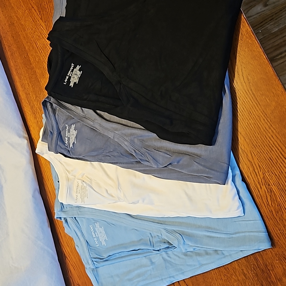 4pk Lane Bryant Tunic Tanks
